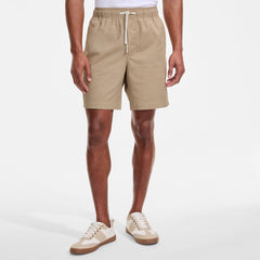 Men's Big 7" Classic Fit Lightweight Twill Deck Short