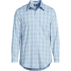 Men's No Iron Supima Cotton Pinpoint Buttondown Collar Dress Shirt