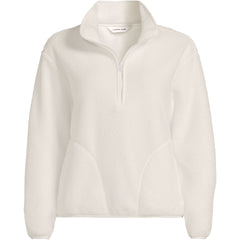 Women's Half Zip Cozy Sherpa Fleece Pullover