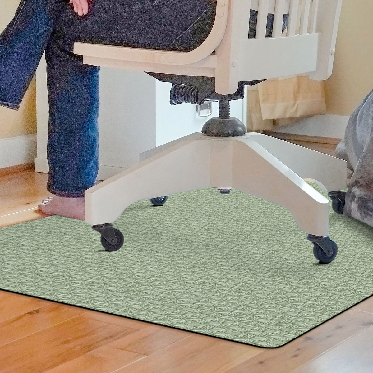 Matterly Richmond Weave Desk Chair Floor Mat