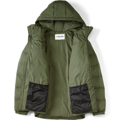 Men's Corduroy Max 600 Down Puffer Hooded Jacket