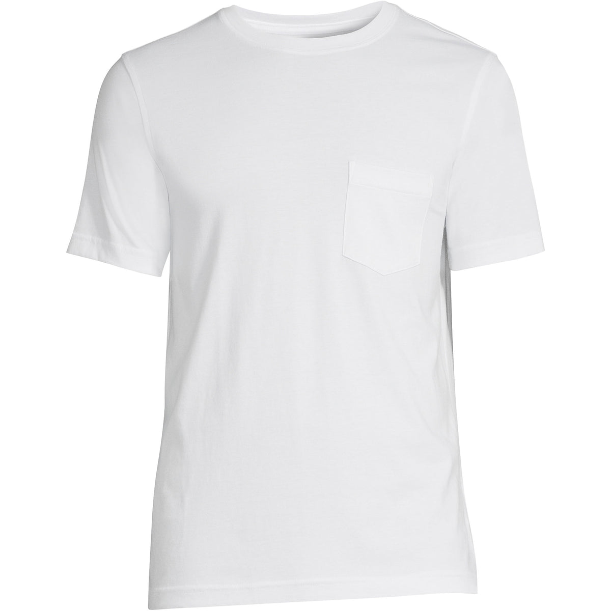 Men's Big and Tall Short Sleeve Cotton Supima Tee With Pocket