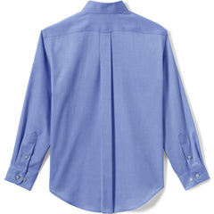 School Uniform Boys Long Sleeve No Iron Pinpoint Dress Shirt