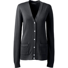 Women's Cotton Modal V-neck Cardigan Sweater