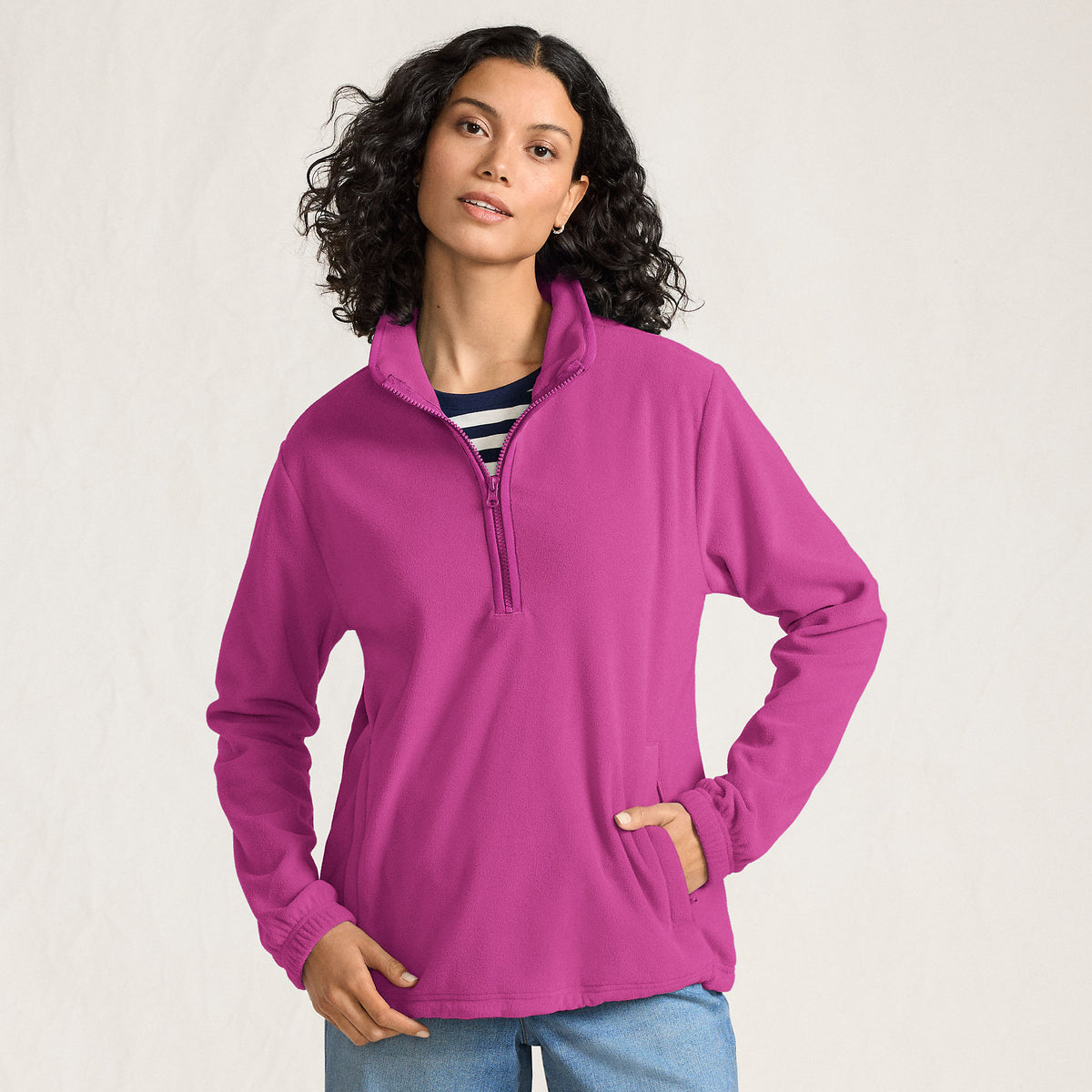 Women's Anyweather RainDefense Fleece Quarter Zip Pullover