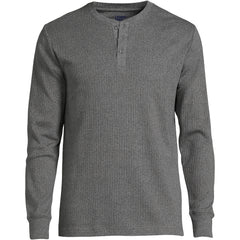 Men's Big Knit Rib Pajama Henley