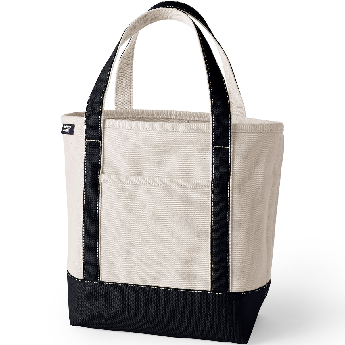 Medium 5 Pocket Open Top Canvas Tote Bag