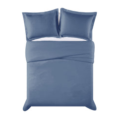 Truly Calm Silver Cool Cotton Duvet Cover Set