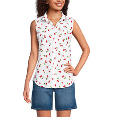 Women's No Iron Sleeveless Shirt