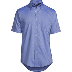 School Uniform Men's Short Sleeve Buttondown Oxford Sport Shirt