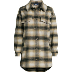 Women's Menswear Shirt Jacket