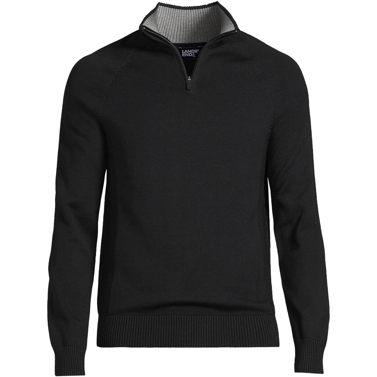 Unisex Big Cotton Modal Quarter Zip Sweater