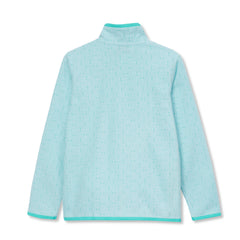 Kids Anyweather Fleece Snap Neck Pullover