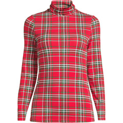 Lightweight Jersey Long Sleeve Turtleneck