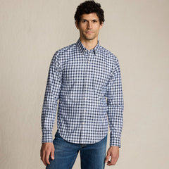 Men's Tall Tailored Fit No Iron Twill Long Sleeve Shirt