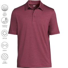 Men's Rapid Dry Space Dye Polo Shirt