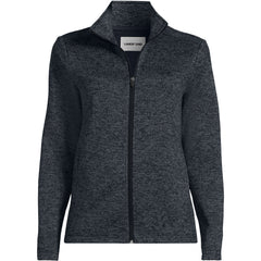 School Uniform Women's Sweater Fleece Zip Front Jacket