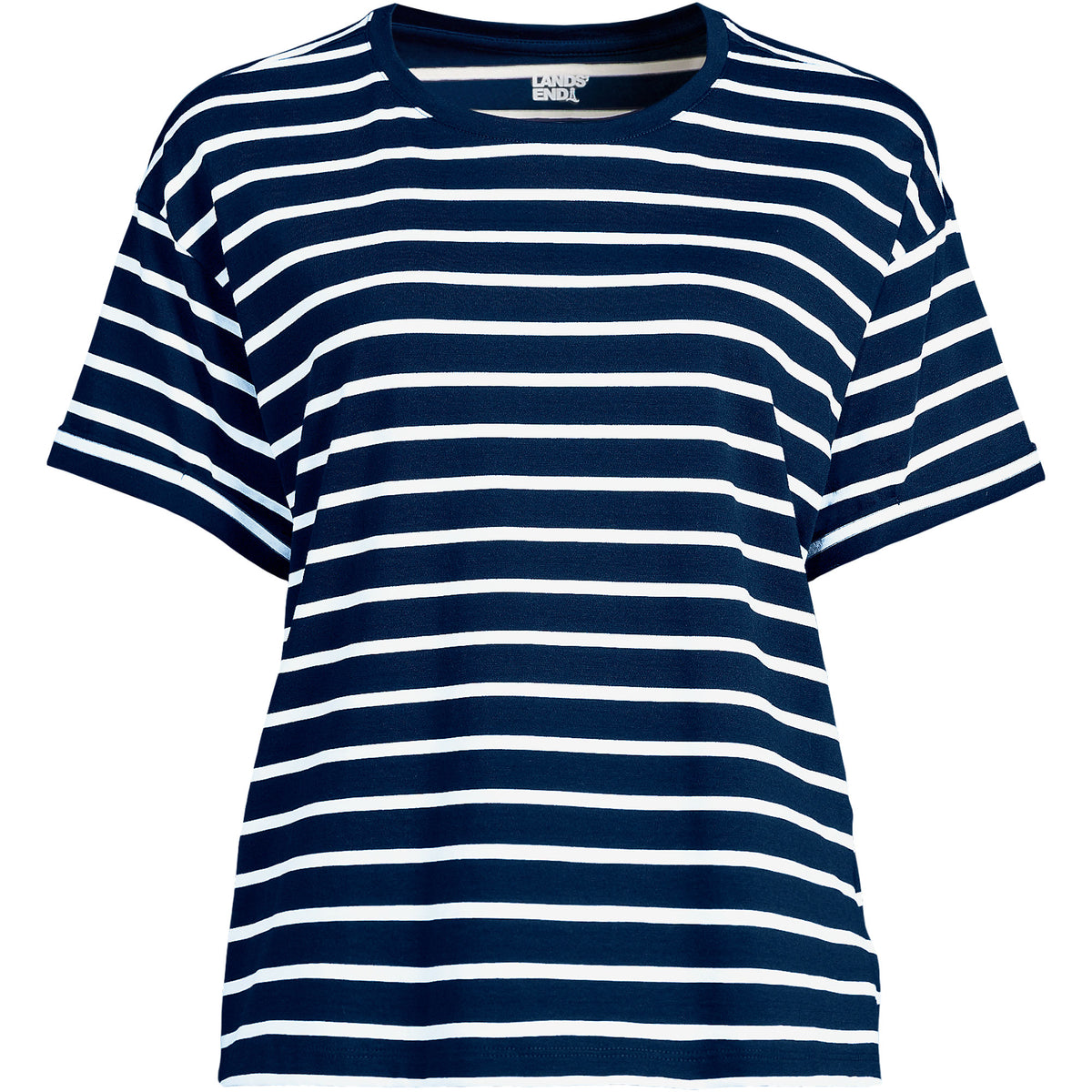 Women's Oversized Supima Short Sleeve Crew Neck T-Shirt