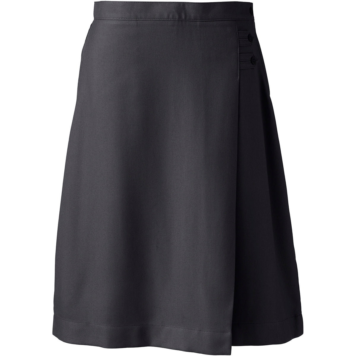 Women's Plus Solid A-line Skirt Below the Knee