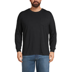 Men's Big Super-T Long Sleeve T-Shirt with Pocket