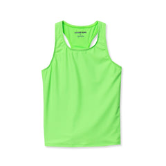 Girls Chlorine Resistant Racer Back Tankini Swim Top