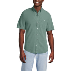 Men's Big and Tall Short Sleeve Seersucker Shirt