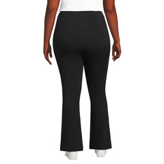 Women's Plus Size Starfish High Rise Pull On Flare Pocket Pants
