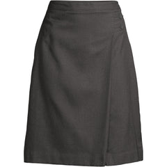 Women's Solid A-line Skirt Below The Knee