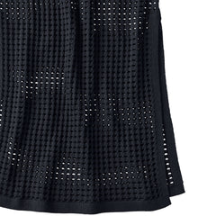 Women's Plus Size Cotton Open Knit Maxi Swim Cover-up Skirt
