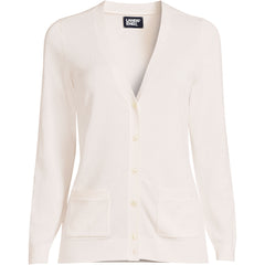 Women's Cotton Modal V-neck Cardigan Sweater