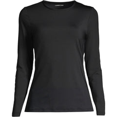Women's Petite Long Sleeve Crewneck Garden Tee - Sunshade UPF 50 Quick Dry