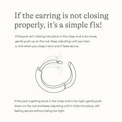 Water-Resistant Convertible Pearl Hoop Earrings