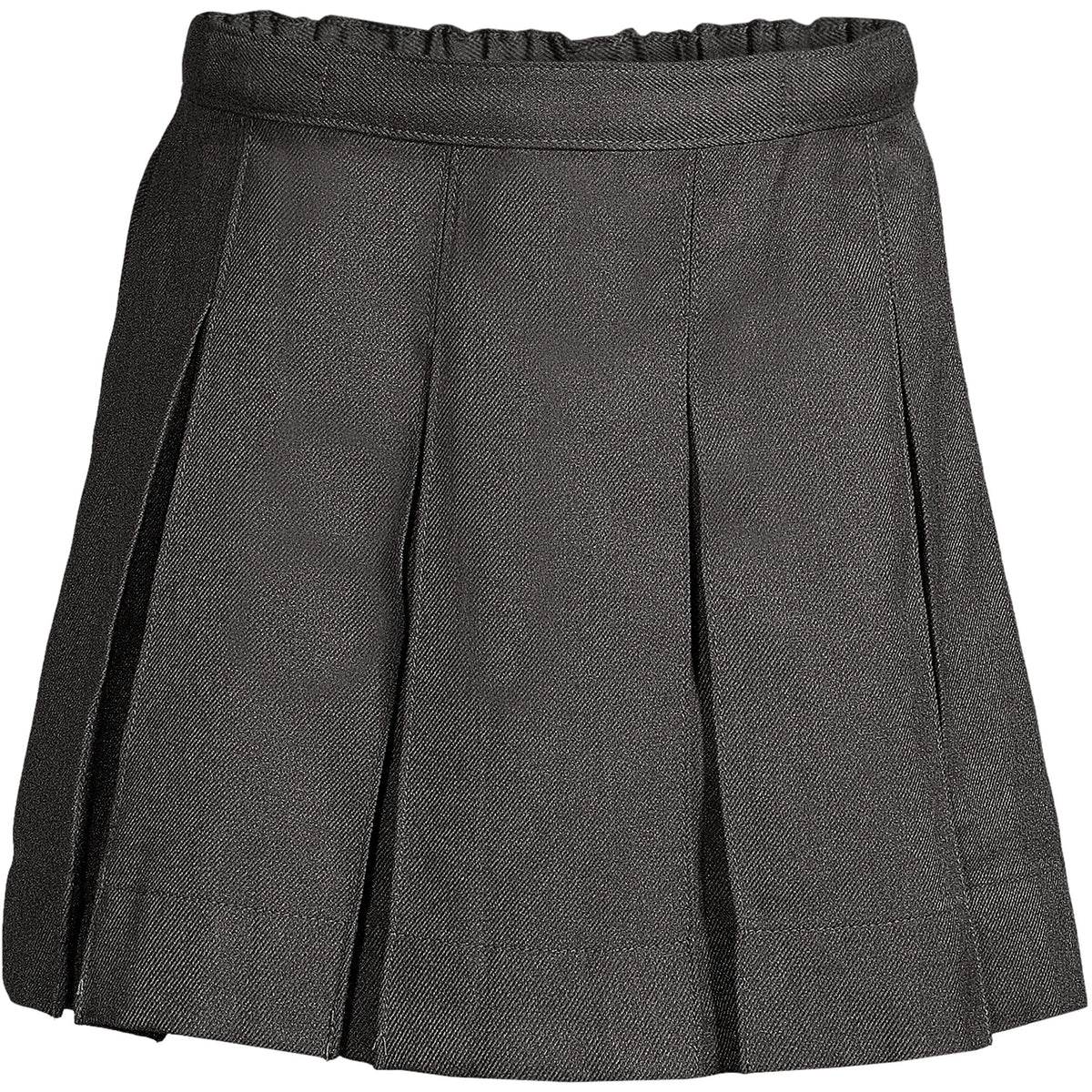 Girls Top of Knee Box Pleat Skirt