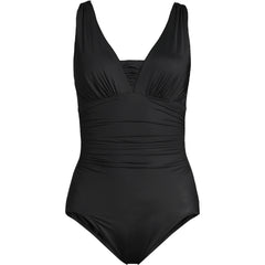 Women's DDD-Cup SlenderSuit Grecian Low Leg One Piece Swimsuit