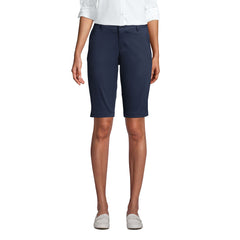 School Uniform Women's Stretch Chino Bermuda Shorts