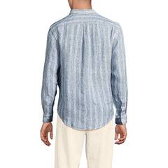 Men's Tall Long Sleeve Linen Shirt