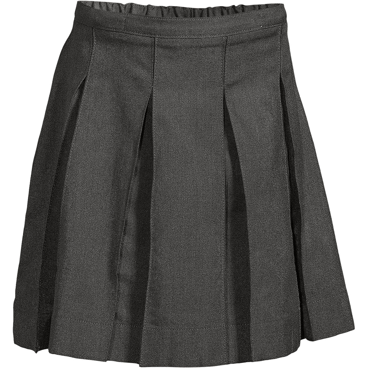 Girls Below The Knee Box Pleat Skirt