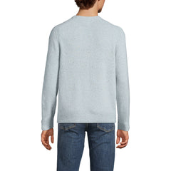 Men's Long Sleeve Lambswool Crewneck Sweater