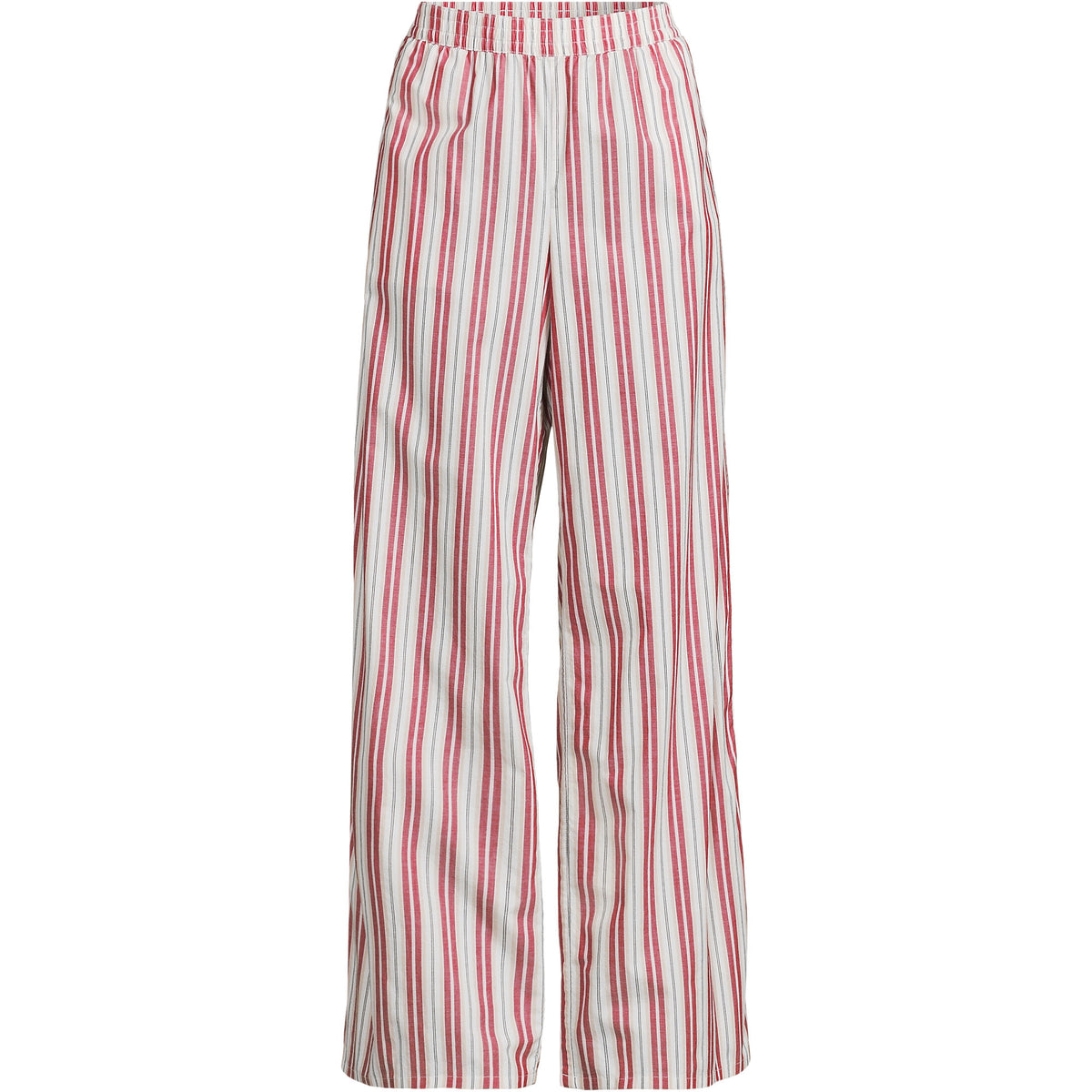 Women's Plus Size Poplin High Rise Extra Wide Leg Pants