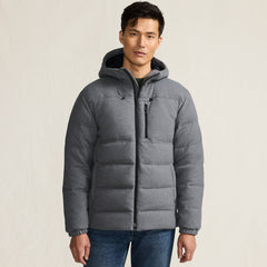 Men's Brushed Heritage Max 600 Down Puffer Hooded Jacket