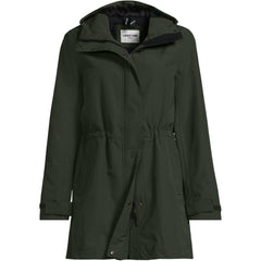 Women's Plus Size Squall Hooded Waterproof Raincoat