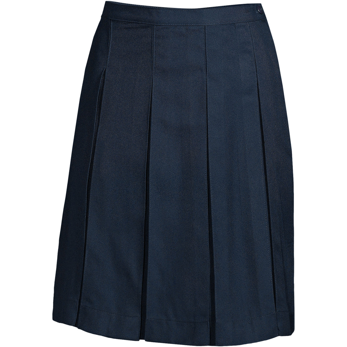 Women's Box Pleat Skirt Top of Knee