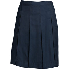 Women's Box Pleat Skirt Top of Knee