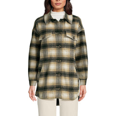 Women's Menswear Shirt Jacket