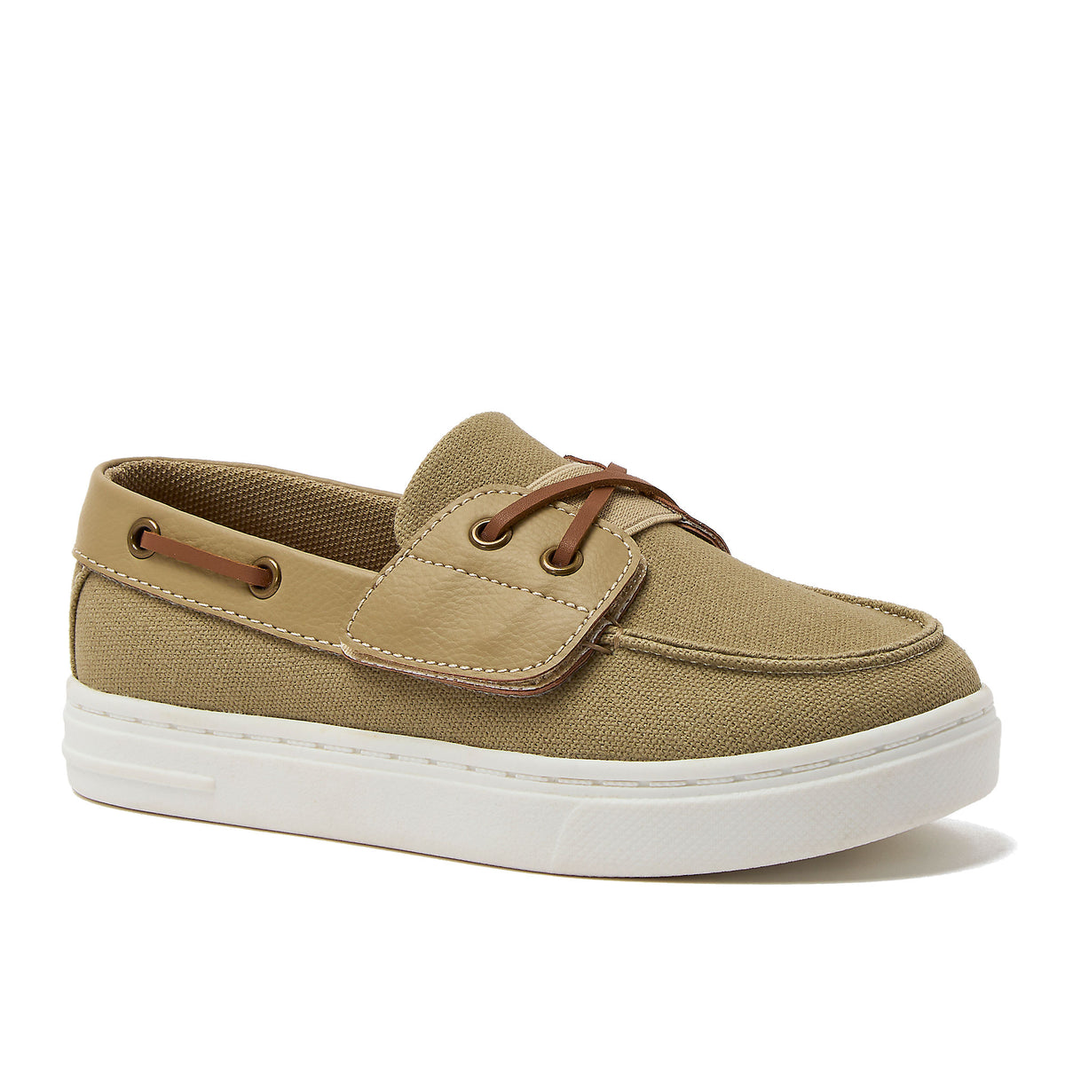 Kids Canvas Easy On Boat Shoes