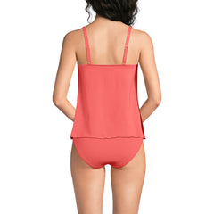 Women's DDD-Cup Tulip Hem Tankini Top