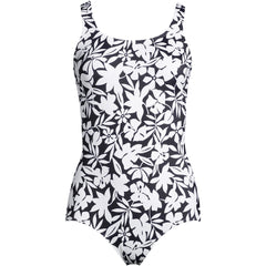 Women's Tugless Low Leg One Piece Swimsuit