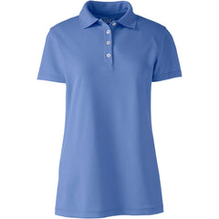 School Uniform Women's Tall Short Sleeve Polyester Polo Shirt