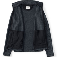 Women's Plus Sweater Fleece Zip Front Jacket