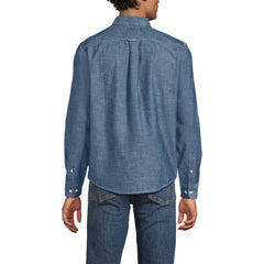 Men's Long Sleeve Chambray Shirt